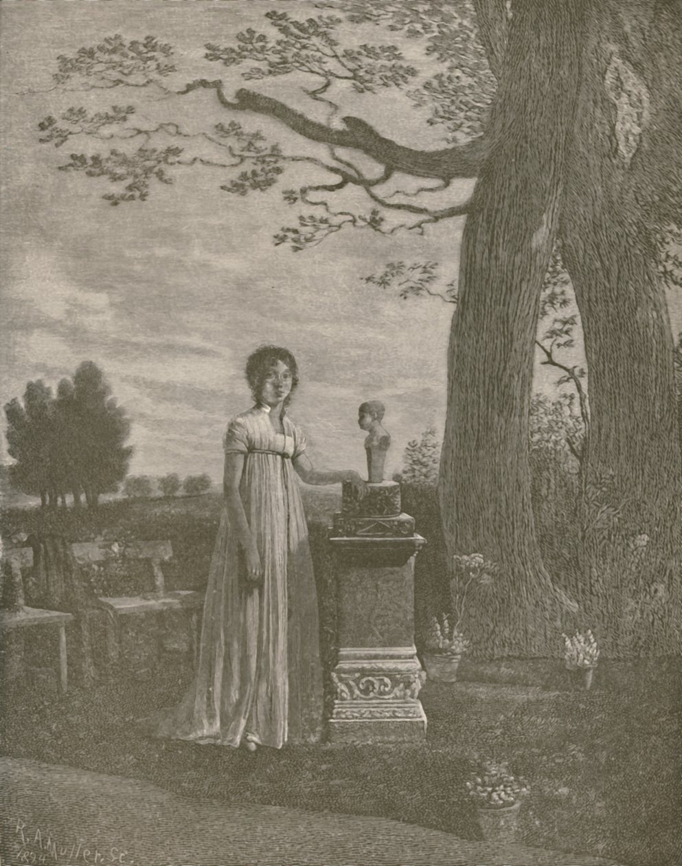 Marie-Julie Clary, Joseph Bonaparten vaimo, Espanjan kuningatar, 1806-1808, 1896 tekijältä Unbekannt