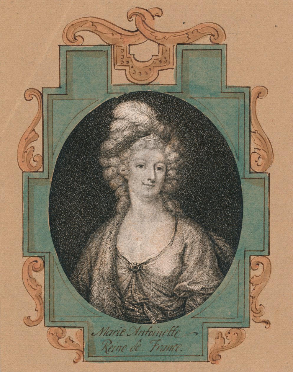 Marie Antoinette, Ranskan kuningatar, 1800-luku. tekijältä Unbekannt