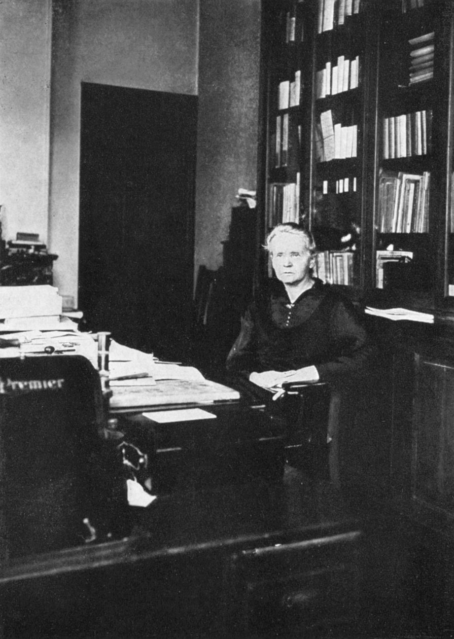Marie Curie, puolalainen ranskalainen fyysikko, 1925 tekijältä Unbekannt