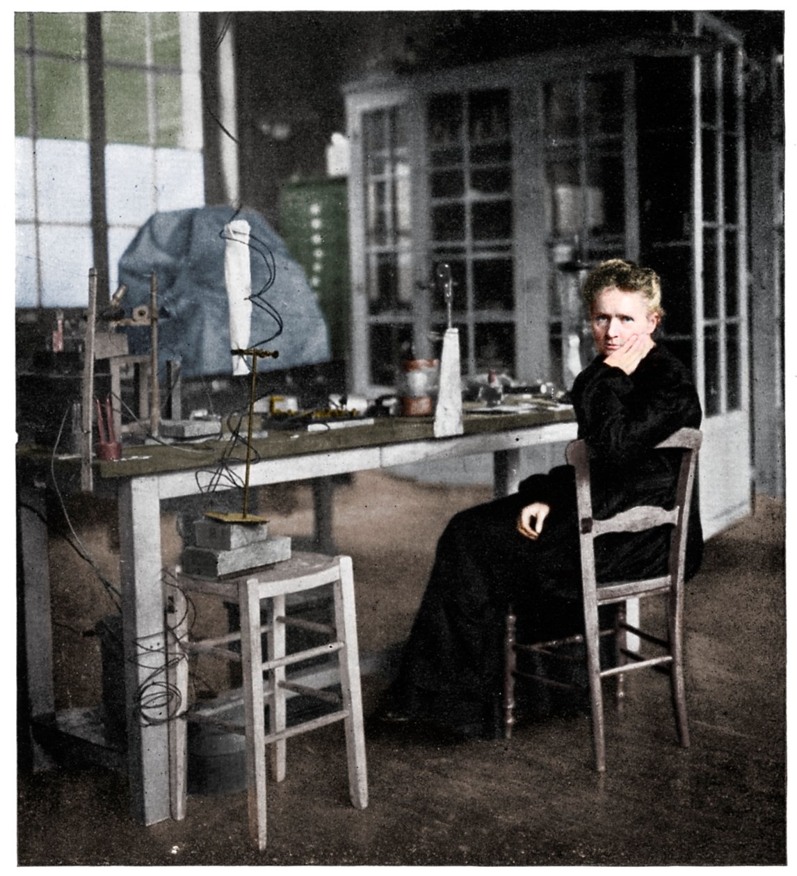 Marie Curie, puolalainen ranskalainen fyysikko, c1920. tekijältä Unbekannt