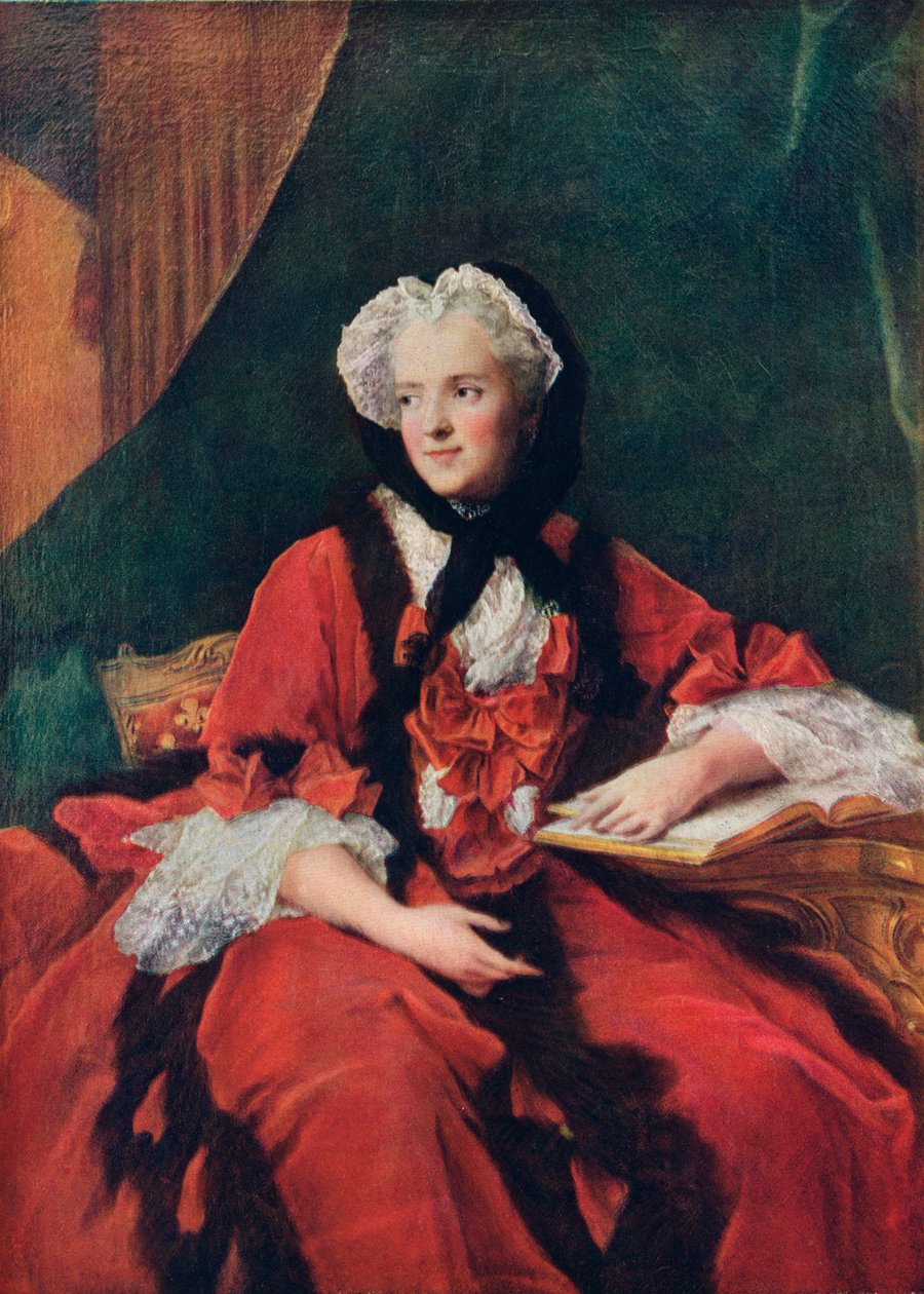 Marie Leczinska, 1703-1768 Ranskan kuningatar, 1909. tekijältä Unbekannt