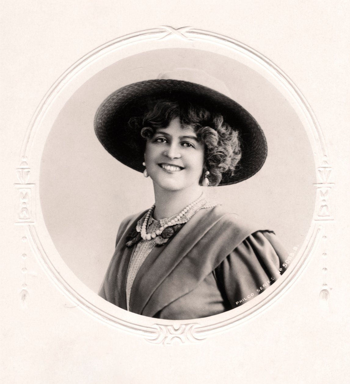 Marie Studholme 1875-1930, englantilainen näyttelijä, 1909 tekijältä Unbekannt