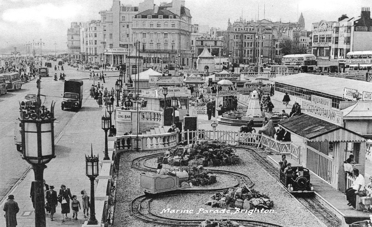 Marine Parade, Brighton, East Sussex, 1900-1920-luku tekijältä Unbekannt