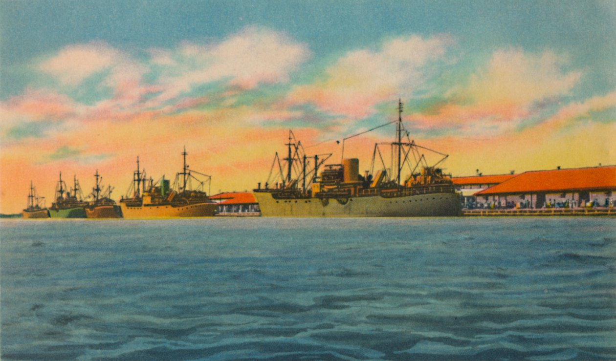 Marine Terminal, Barranquilla, 1940-luku tekijältä Unbekannt