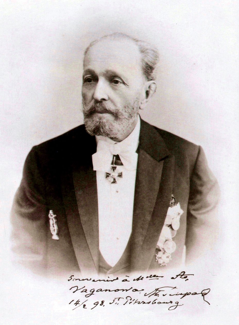 Marius Petipa, venäläinen balettitanssija ja koreografi, 1898 tekijältä Unbekannt
