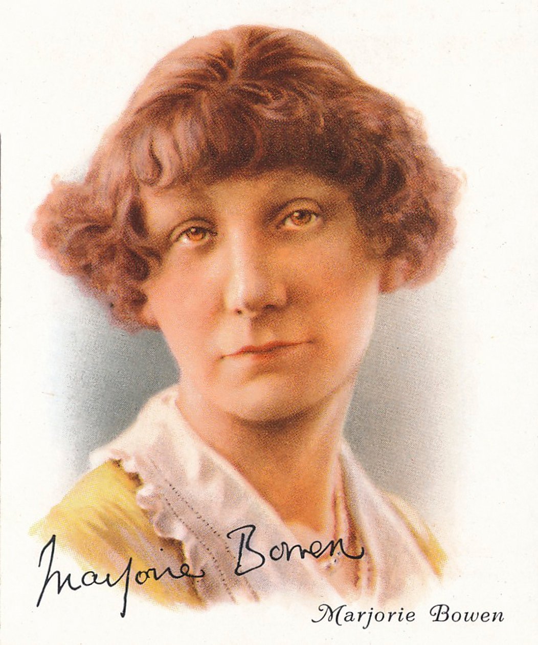 Marjorie Bowen, 1937 tekijältä Unbekannt