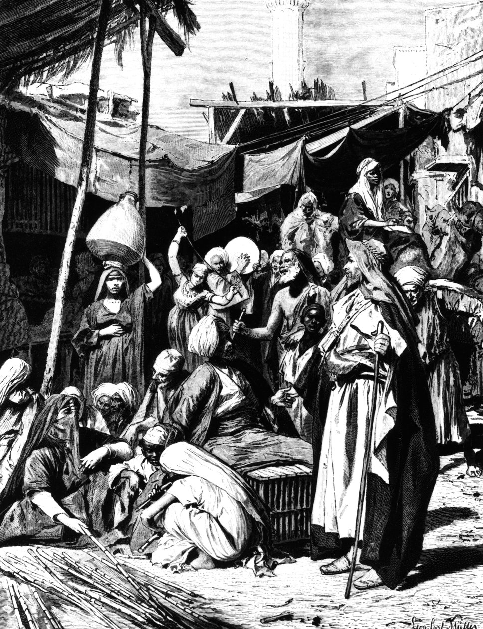 Tori Tantahissa, Egyptissä, 1880 tekijältä Unbekannt