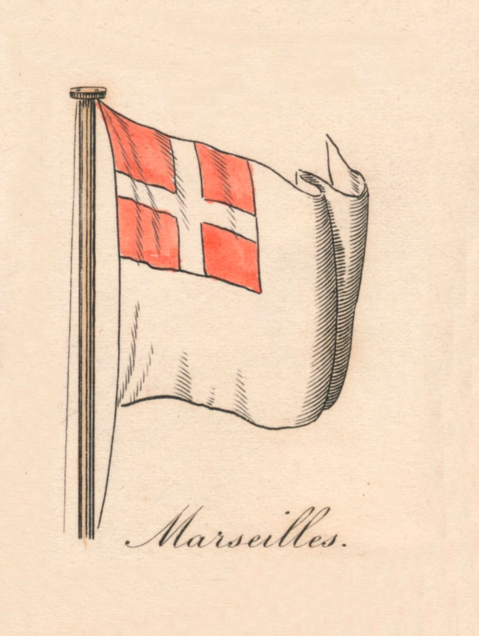Marseille, 1838 tekijältä Unbekannt