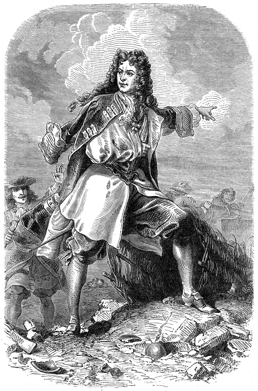 Marsalkka Boufflers 1644-1711, ranskalainen sotilas, 1800-luku tekijältä Unbekannt