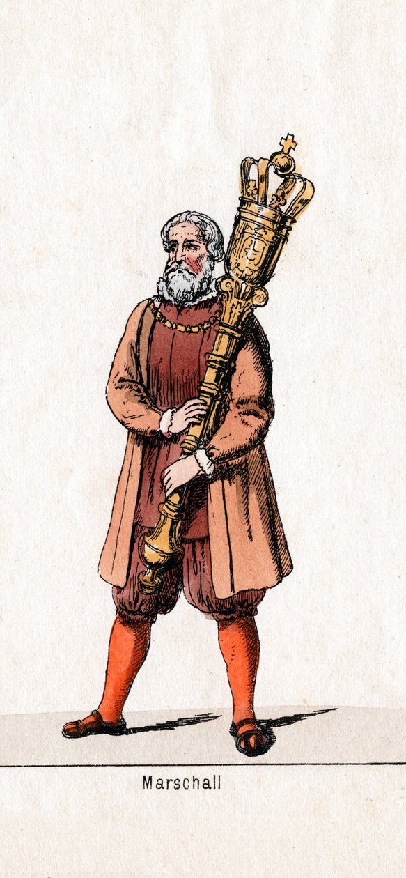 Marshall-asusuunnittelu Shakespearen näytelmään Henry VIII, 1800-luku tekijältä Unbekannt