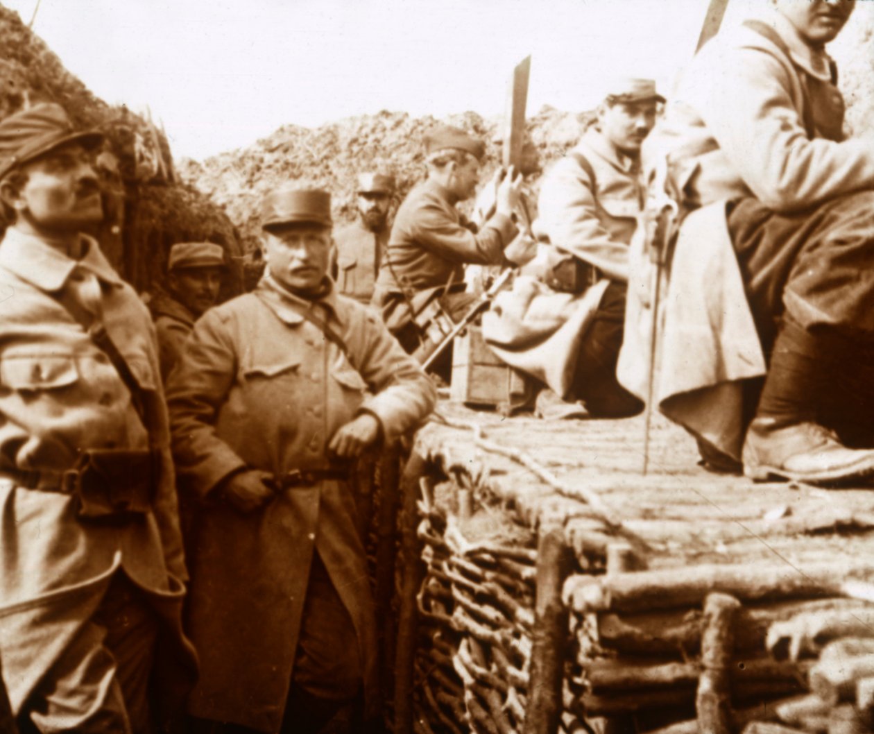 Marteau-hauhat, Carency, Pohjois-Ranska, c1914-c1918. tekijältä Unbekannt