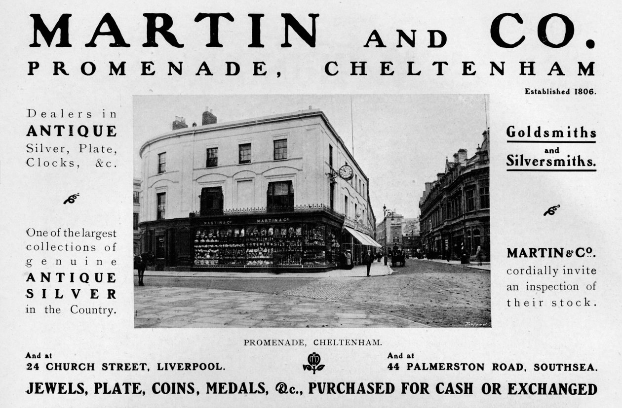 Martin and Co., Promenade, Cheltenham, 1909 tekijältä Unbekannt