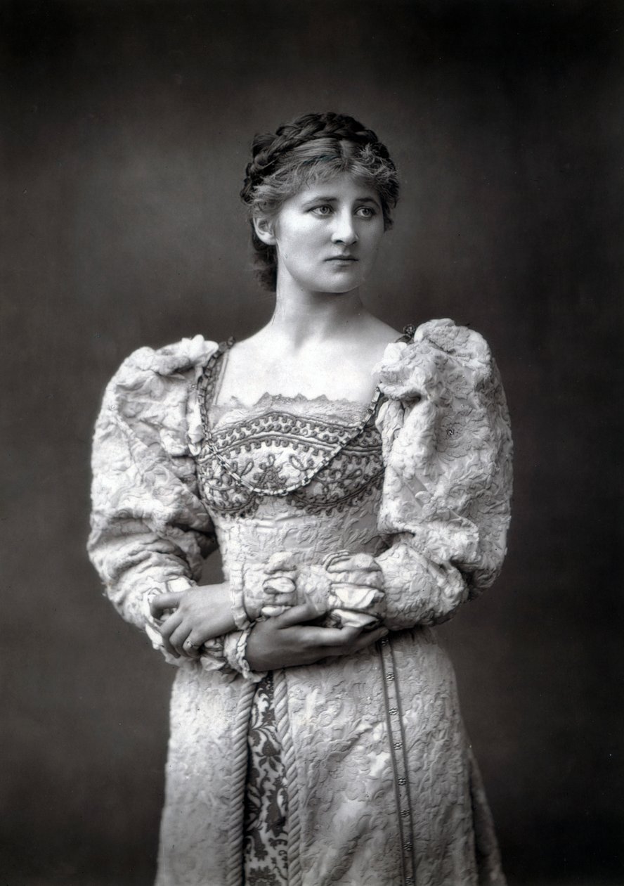 Mary Anderson 1859-1940, yhdysvaltalainen näyttelijä, 1800-luvun loppu tekijältä Unbekannt