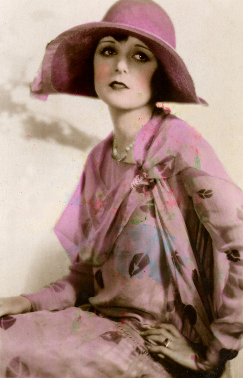 Mary Astor 1906-1987, yhdysvaltalainen näyttelijä, 1900-luku tekijältä Unbekannt