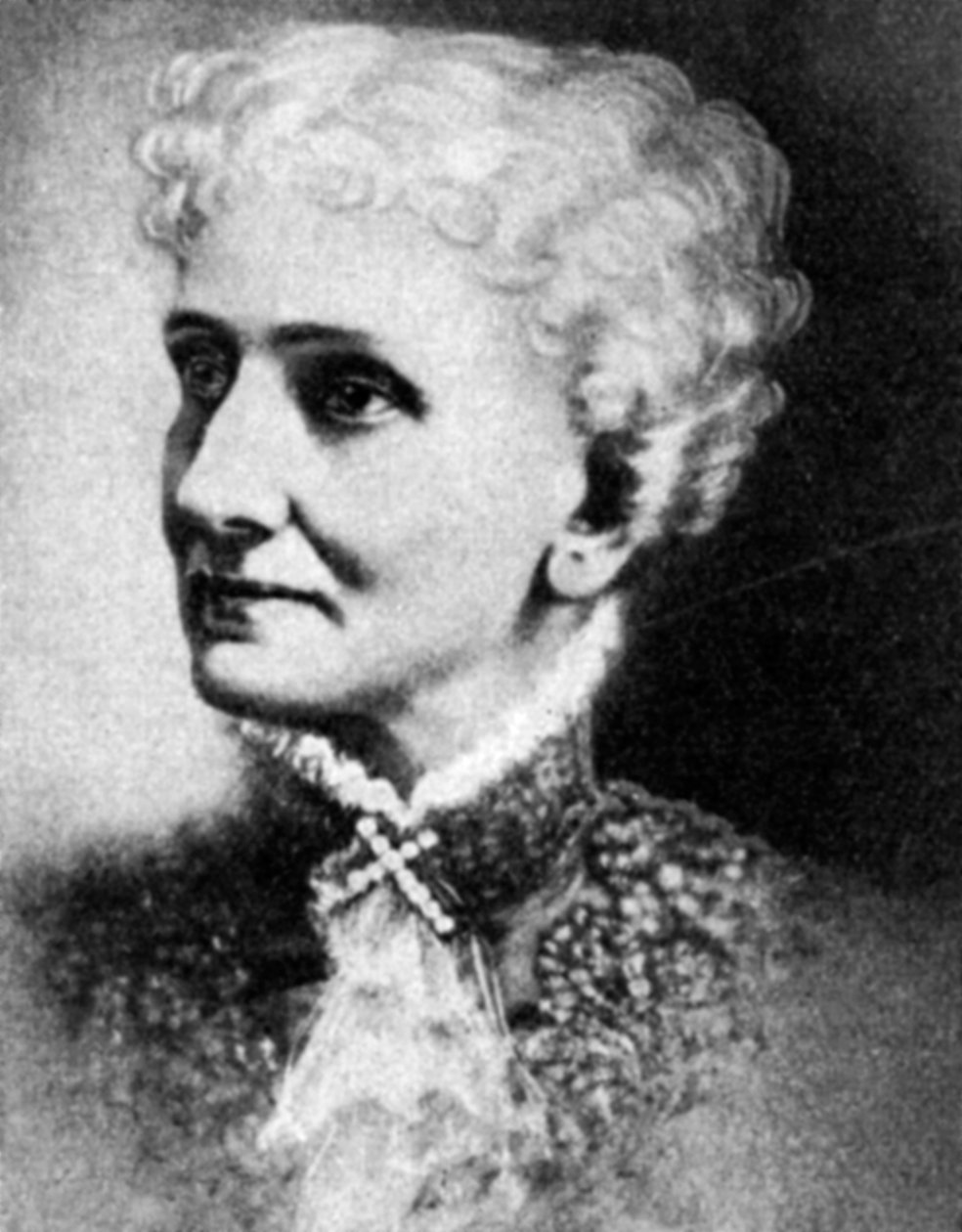 Mary Baker Eddy, amerikkalainen Kristuksen kirkon perustaja, tiedemies tekijältä Unbekannt