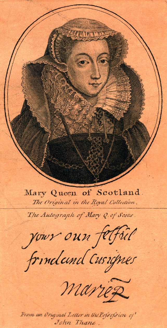 Mary, Skotlannin kuningatar, 1542-1587 tekijältä Unbekannt