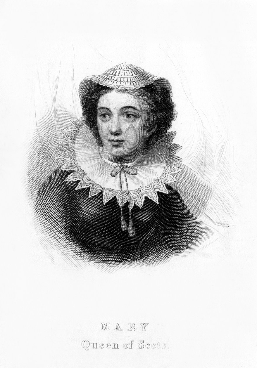 Maria, Skotlannin kuningatar, 1800-luku tekijältä Unbekannt