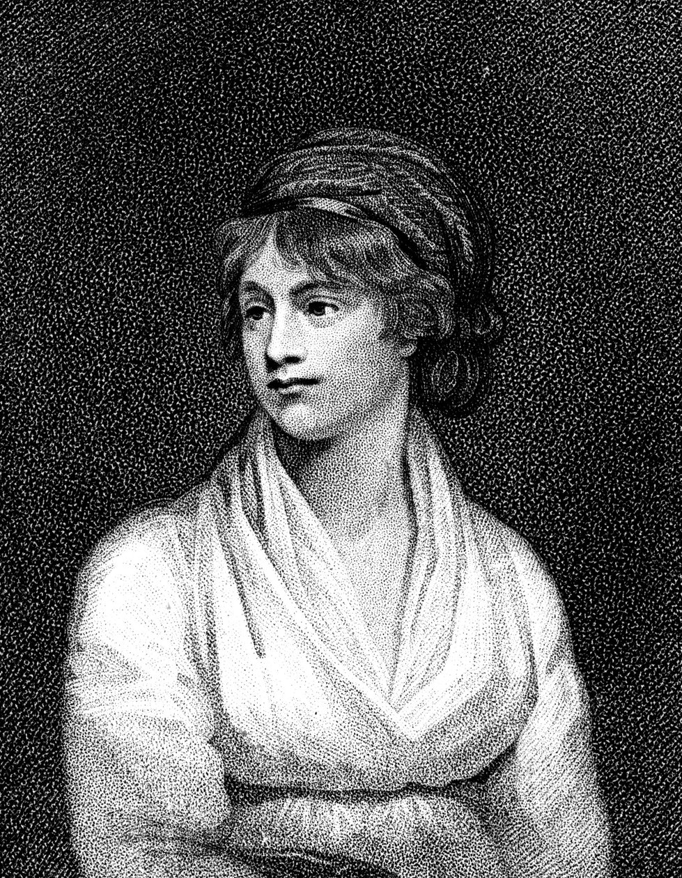 Mary Wollstonecraft, 1700-luvun englannin opettaja, kirjailija ja feministi tekijältä Unbekannt
