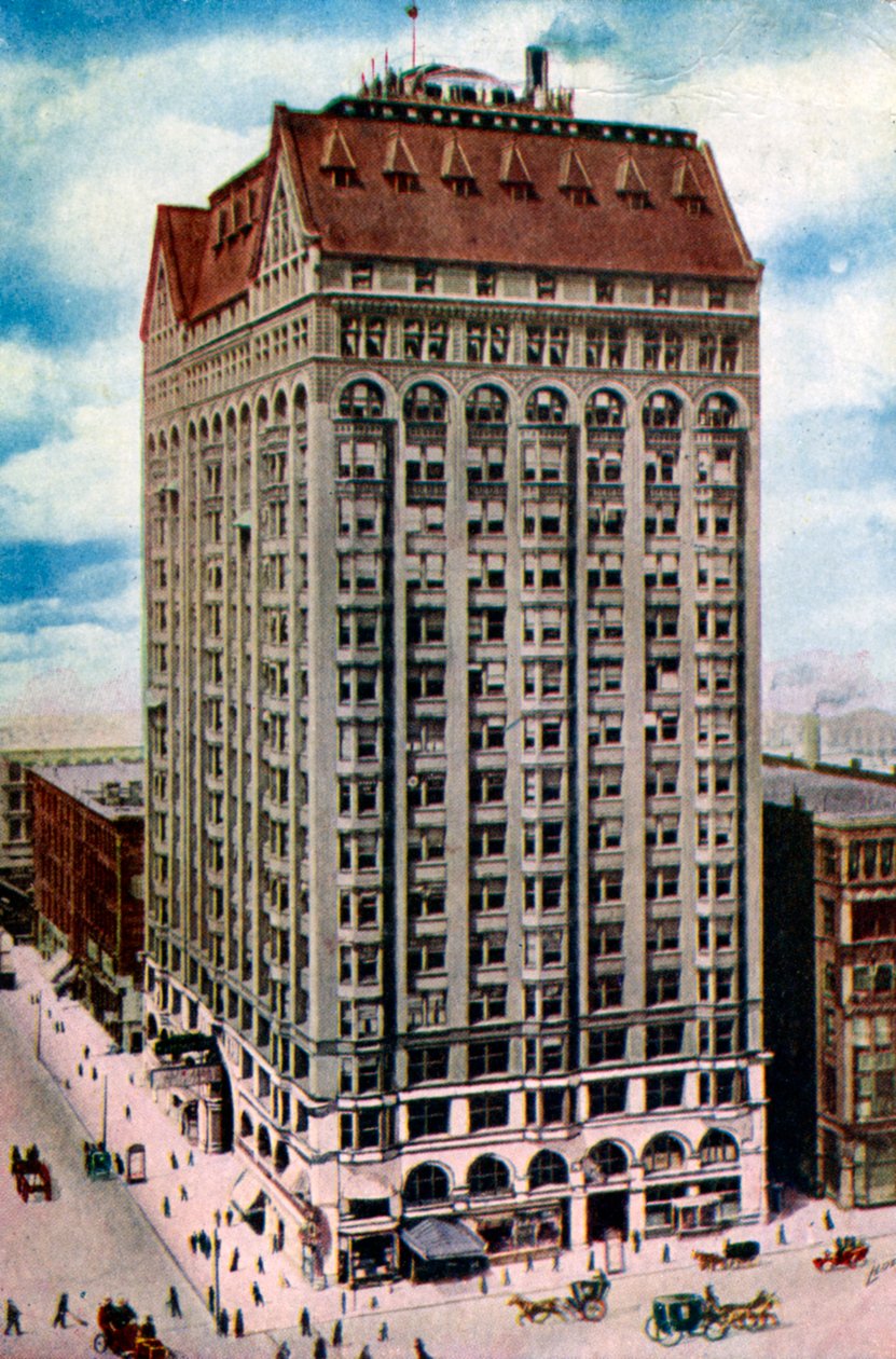 Vapaamuurarien temppeli, Chicago, 1907 tekijältä Unbekannt