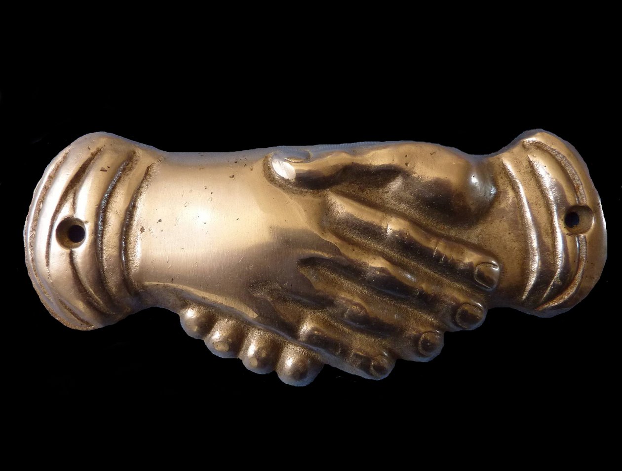 Vapaamuurarien kädenpuristus. Symboli, 1800-luvun loppu. tekijältä Unbekannt