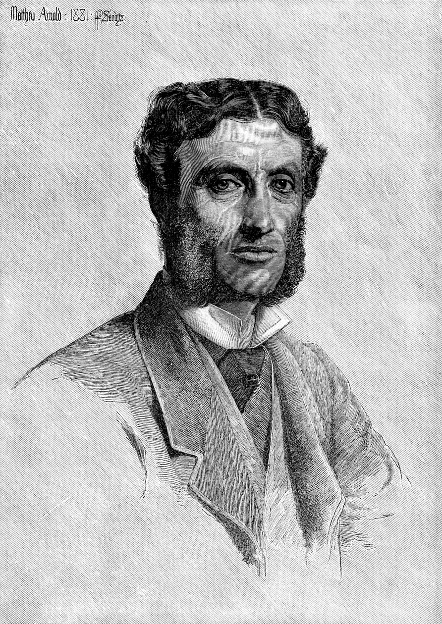 Matthew Arnold 1822-1888, brittiläinen runoilija, kriitikko ja kasvatustieteilijä, 1881 tekijältä Unbekannt