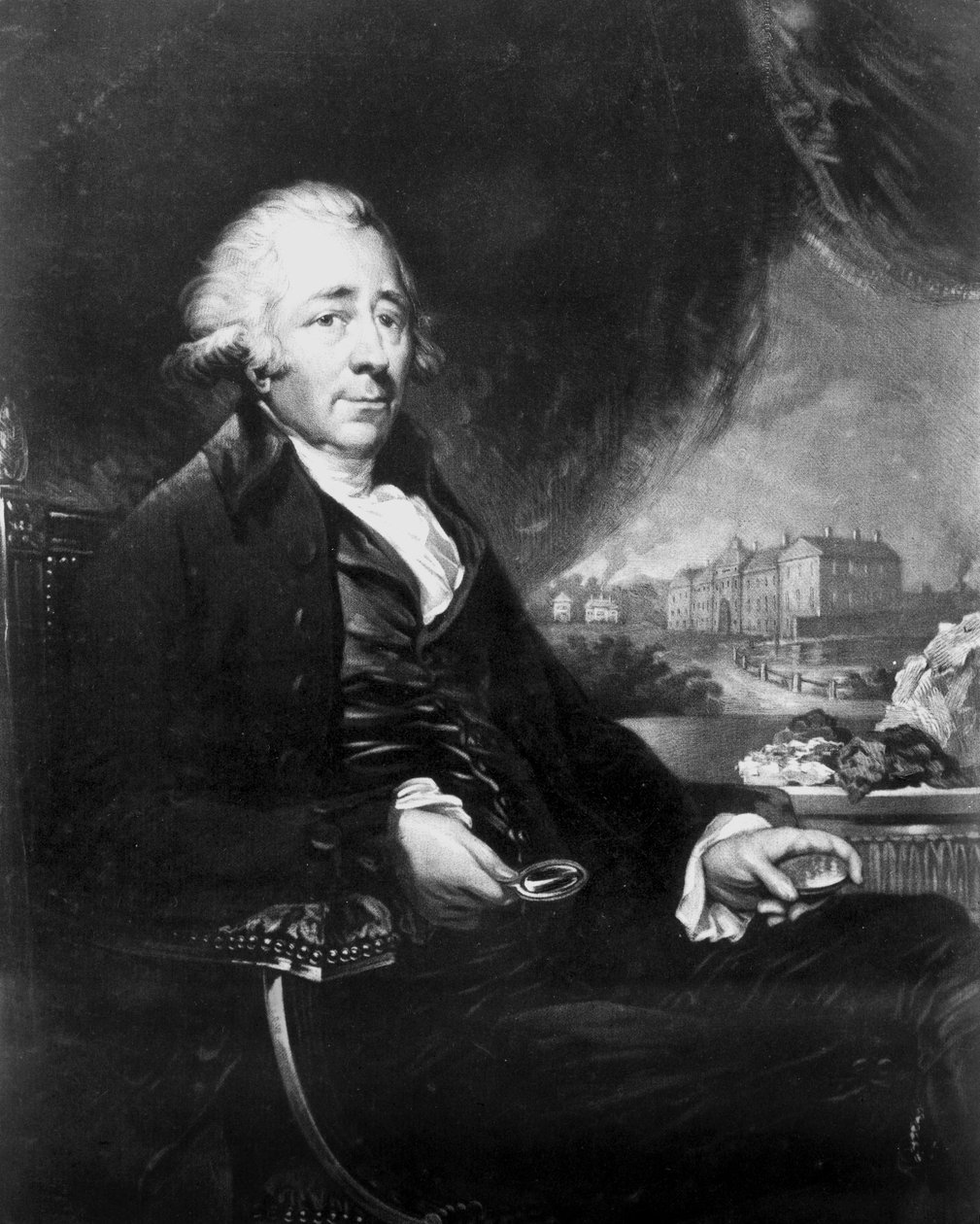 Matthew Boulton, englantilainen insinööri ja teollisuusmies tekijältä Unbekannt