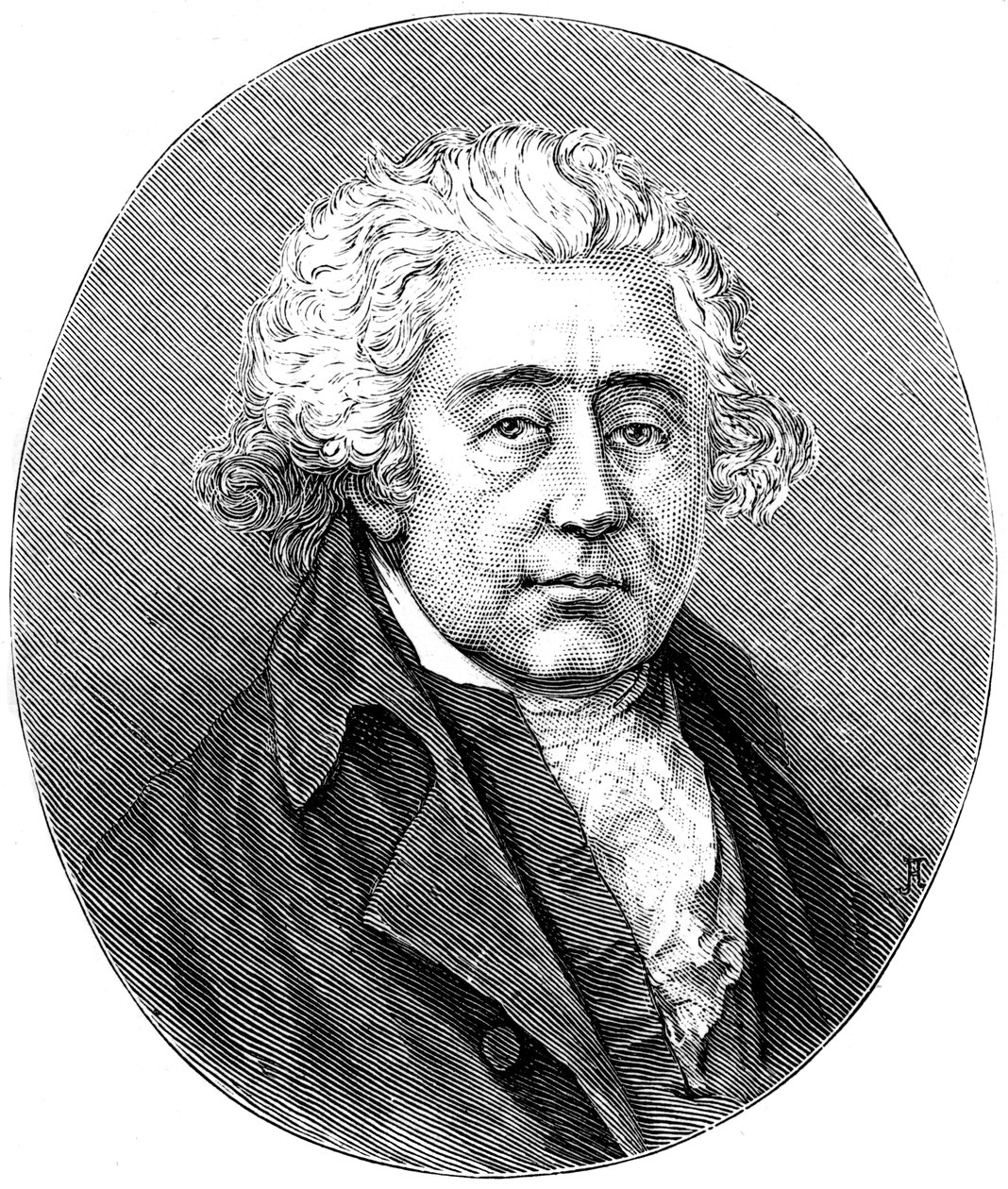 Matthew Boulton, englantilainen valmistaja ja insinööri, c1880 tekijältä Unbekannt