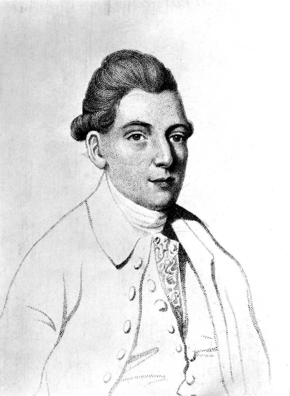 Matthew Wasborough (1753-1781), englantilainen insinööri, n. 1780-luku tekijältä Unbekannt
