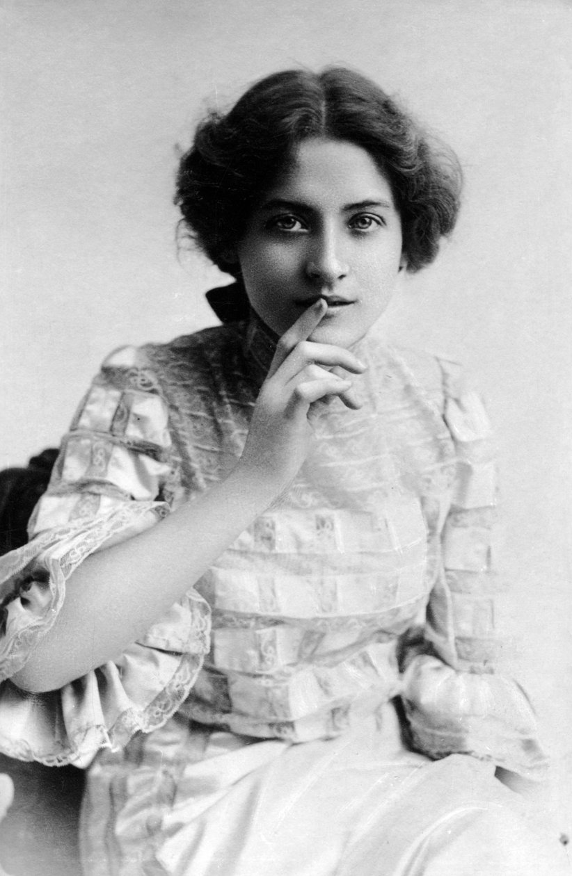 Maude Fealy 1881-1971, yhdysvaltalainen näyttelijä, 1905 tekijältä Unbekannt
