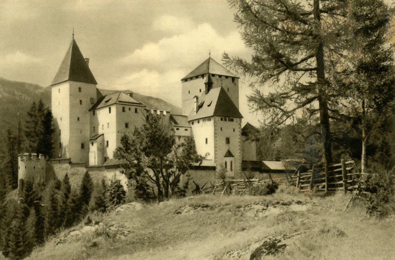 Mauterndorfin linna, Itävalta, vuodelta 1935. tekijältä Unbekannt