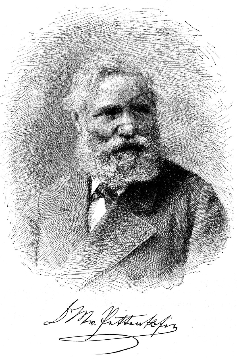 Max von Pettenkofer 1818-1901, saksalainen kemisti ja lääkäri tekijältä Unbekannt