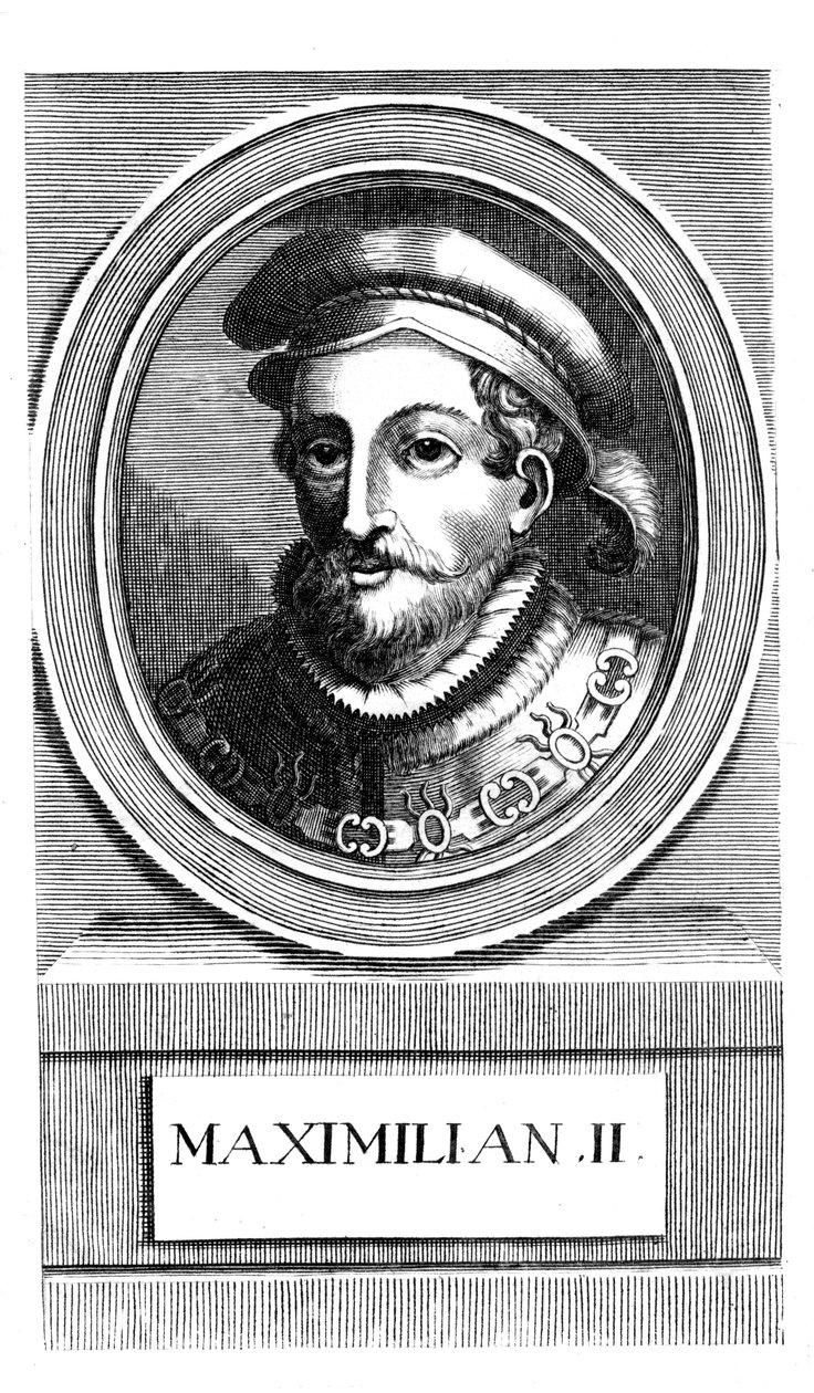 Maximillian II, Pyhän Rooman keisari 1564-1576 tekijältä Unbekannt