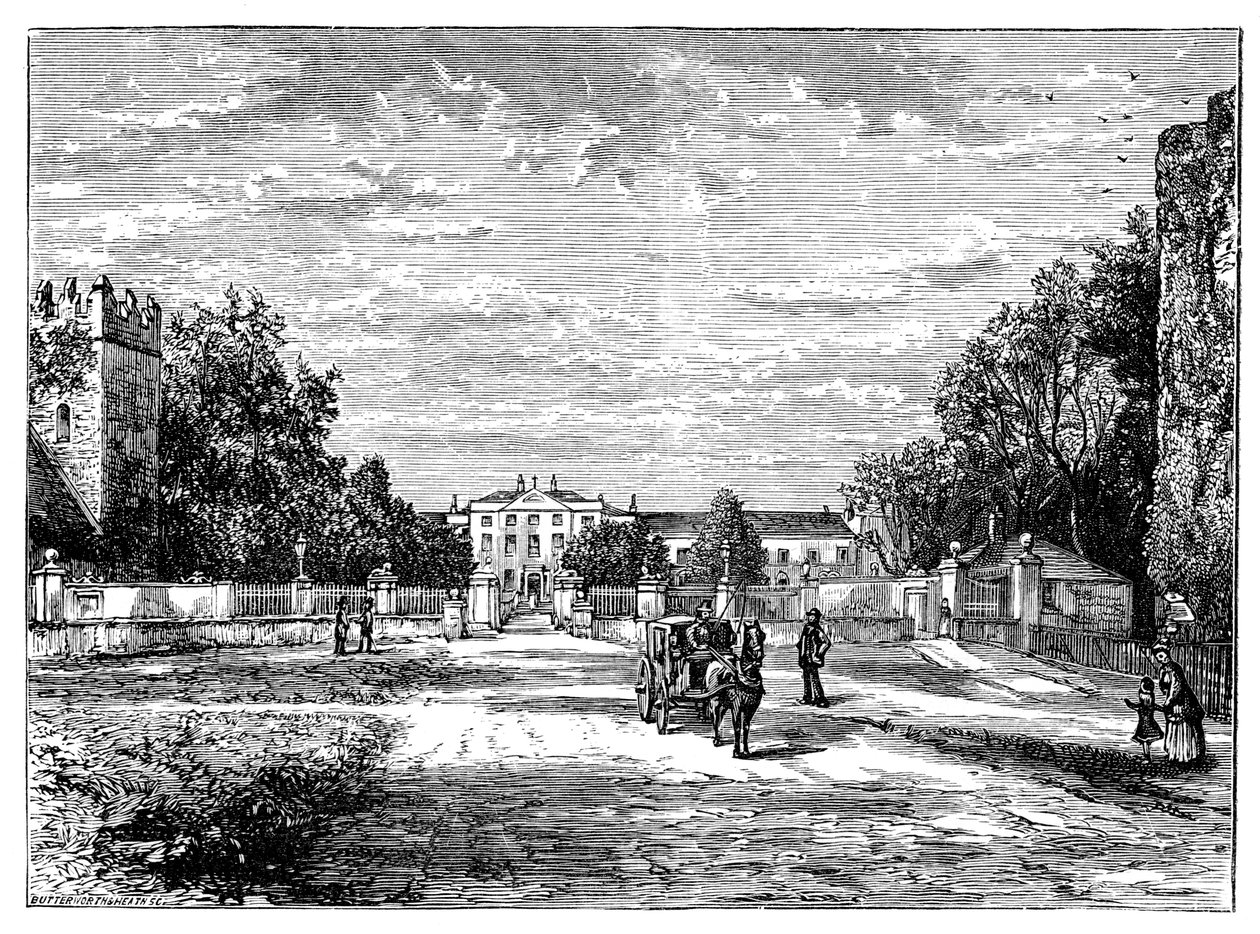 Maynooth College, Kildaren kreivikunta, Irlanti, 1900 tekijältä Unbekannt