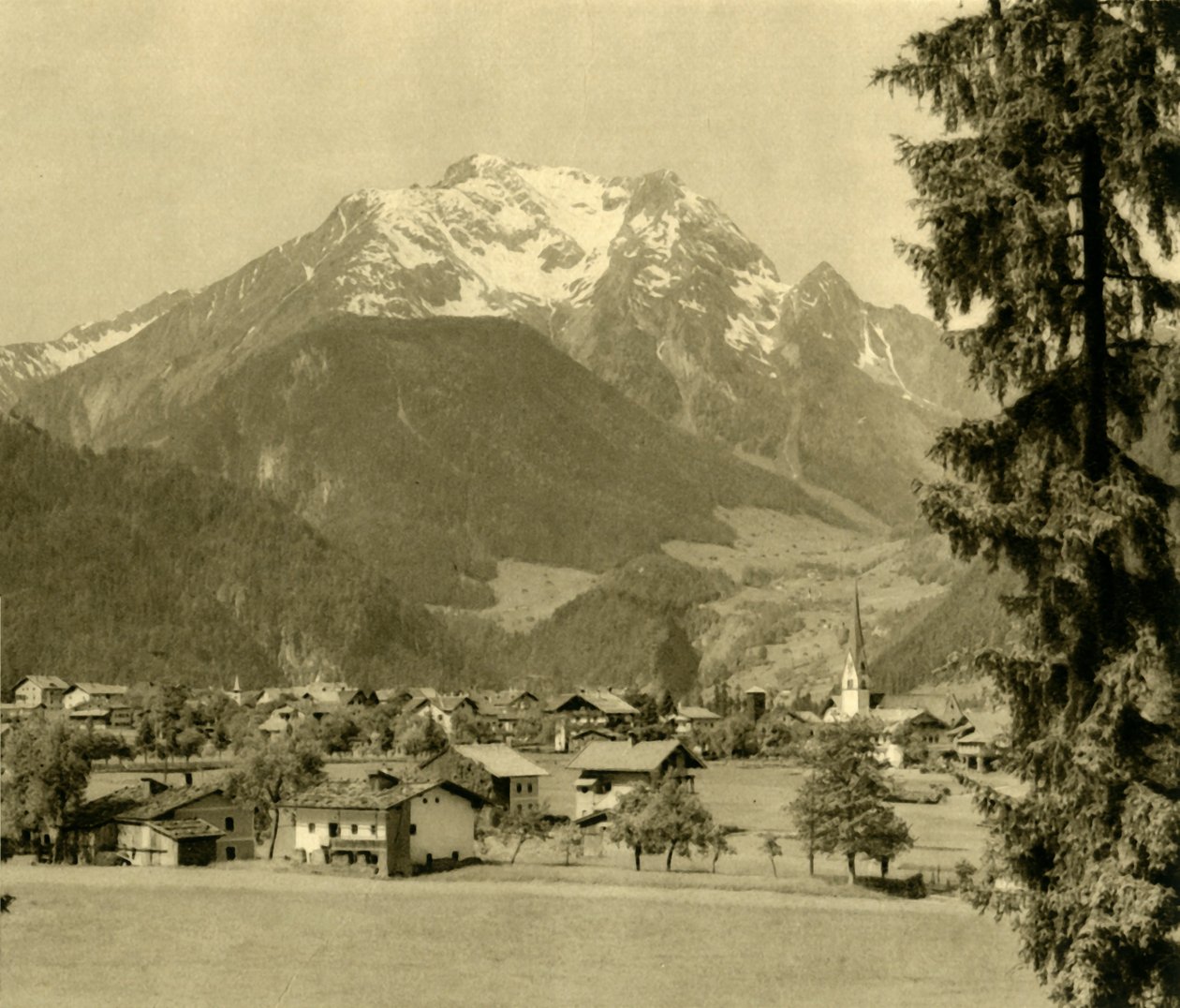 Mayrhofen, Zillertal, Itävalta, 1935. tekijältä Unbekannt