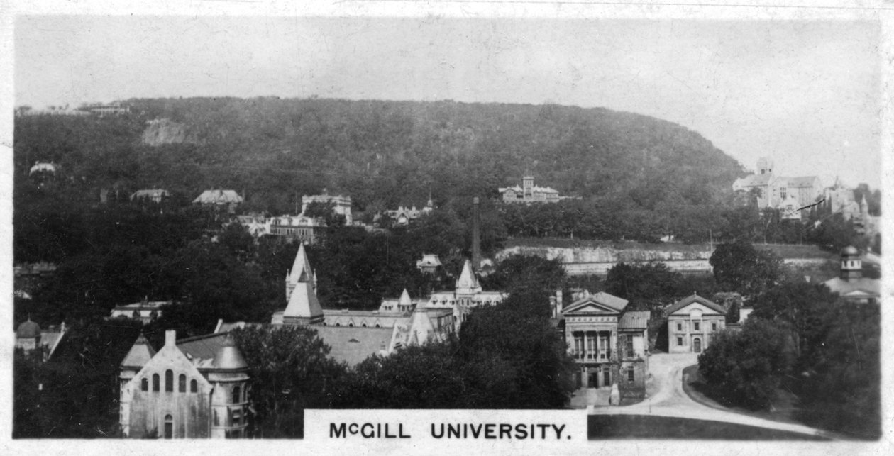 McGill University, Montreal, Kanada, 1920-luku tekijältä Unbekannt