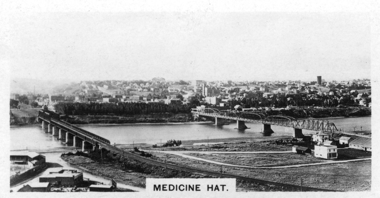 Medicine Hat, Alberta, Kanada, 1920-luku tekijältä Unbekannt