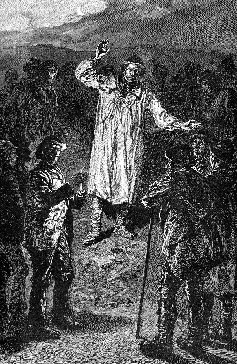 Maataloustyöläisten kokous Wootton Bassettissa, Wiltshiressä, 1800-luku, 1900 tekijältä Unbekannt