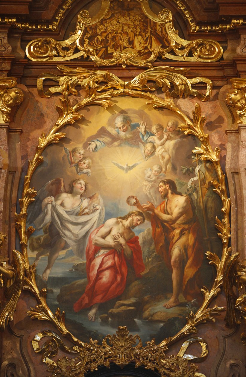 Melk Abbey Jeesuksen kaste, Melk, Itävalta tekijältä Unbekannt