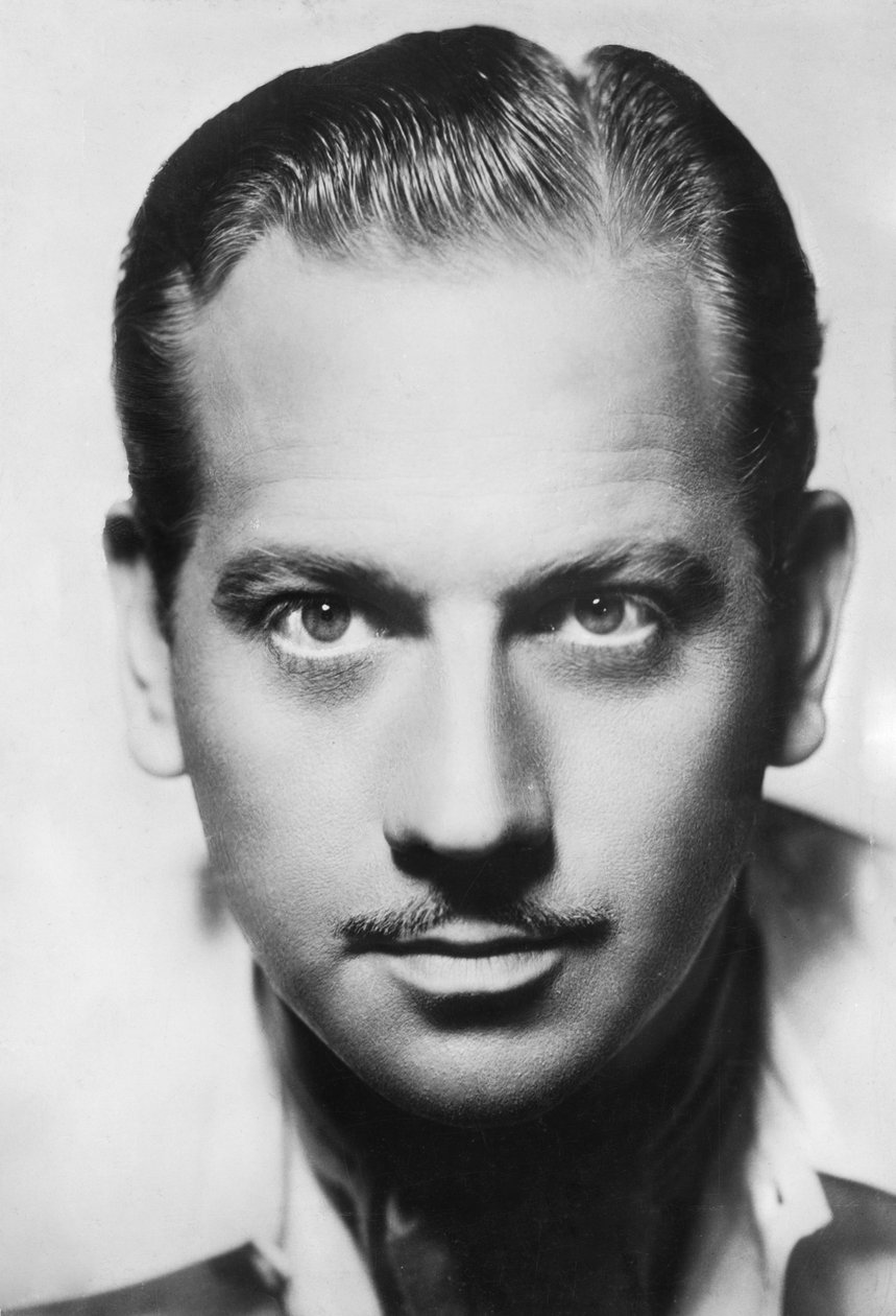 Melvyn Douglas 1901-1981, yhdysvaltalainen näyttelijä, 1930-c1940-luku tekijältä Unbekannt