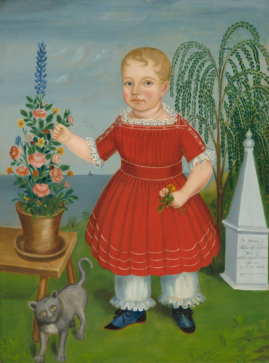 Nicholas M. S. Catlinin muistomerkki, n. 1852. tekijältä Unbekannt