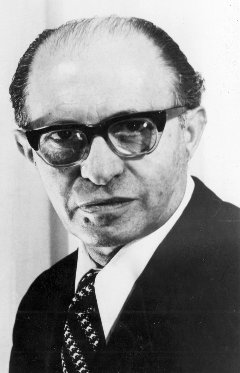 Menachem Begin 1913-1992, puolalainen Israelin valtiomies, 1978 tekijältä Unbekannt