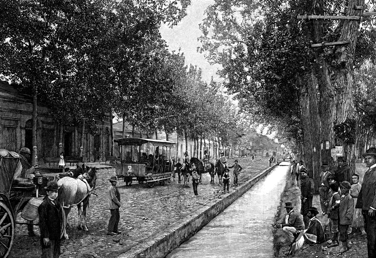 Mendoza, Argentiina, 1895 tekijältä Unbekannt