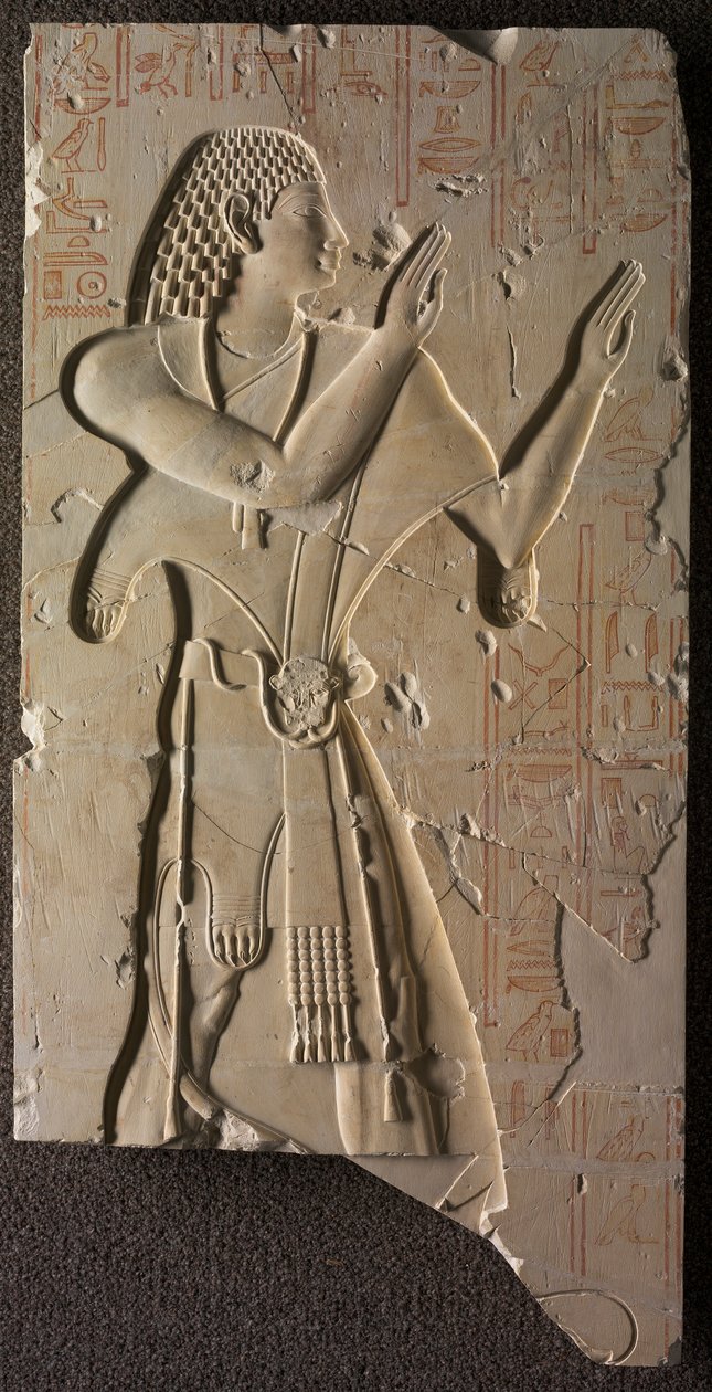 Mentuemhat kirkollispuvussa, c. 667-647 eaa. tekijältä Unbekannt
