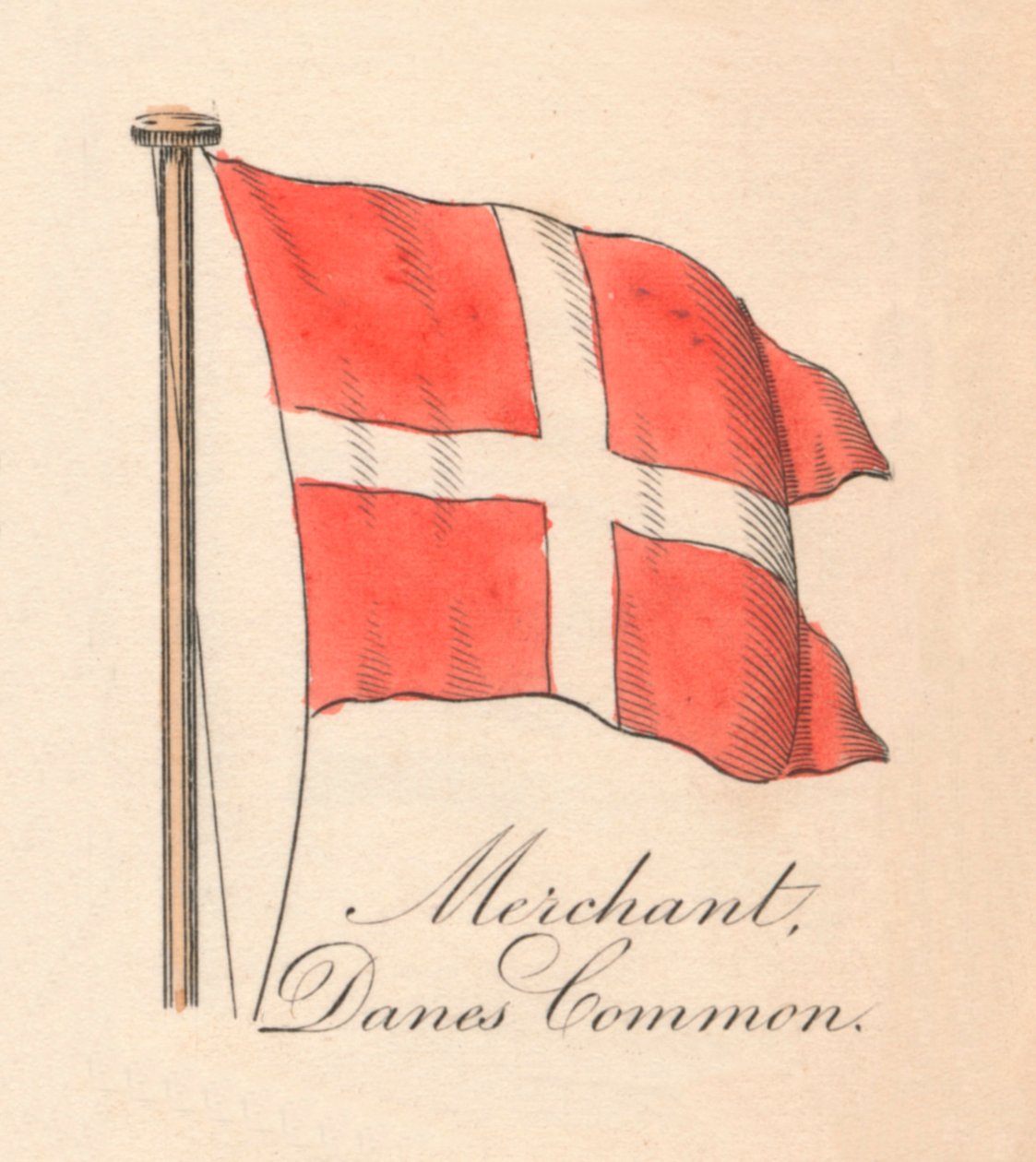 Merchant, Danes Common, 1838 tekijältä Unbekannt