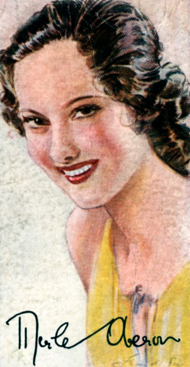 Merle Oberon, 1911-1979, elokuvanäyttelijä, 1900-luku tekijältä Unbekannt