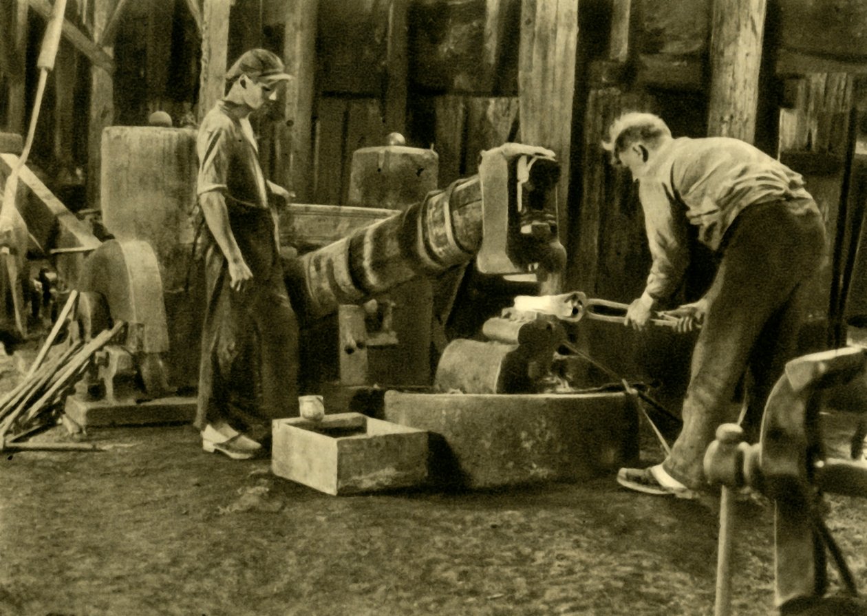 Metallityöläiset, Steiermark, Itävalta, 1935. tekijältä Unbekannt