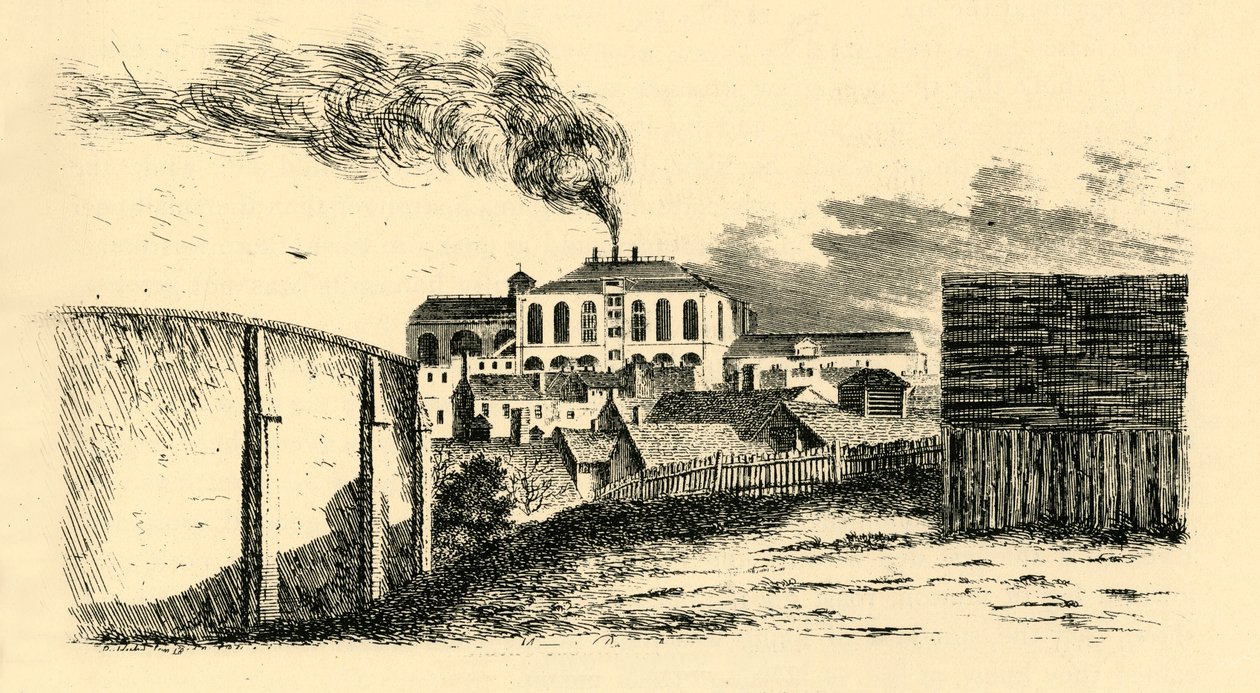 Meuxs Brewhouse rakennettiin noin 1796, 1808, 1925. tekijältä Unbekannt
