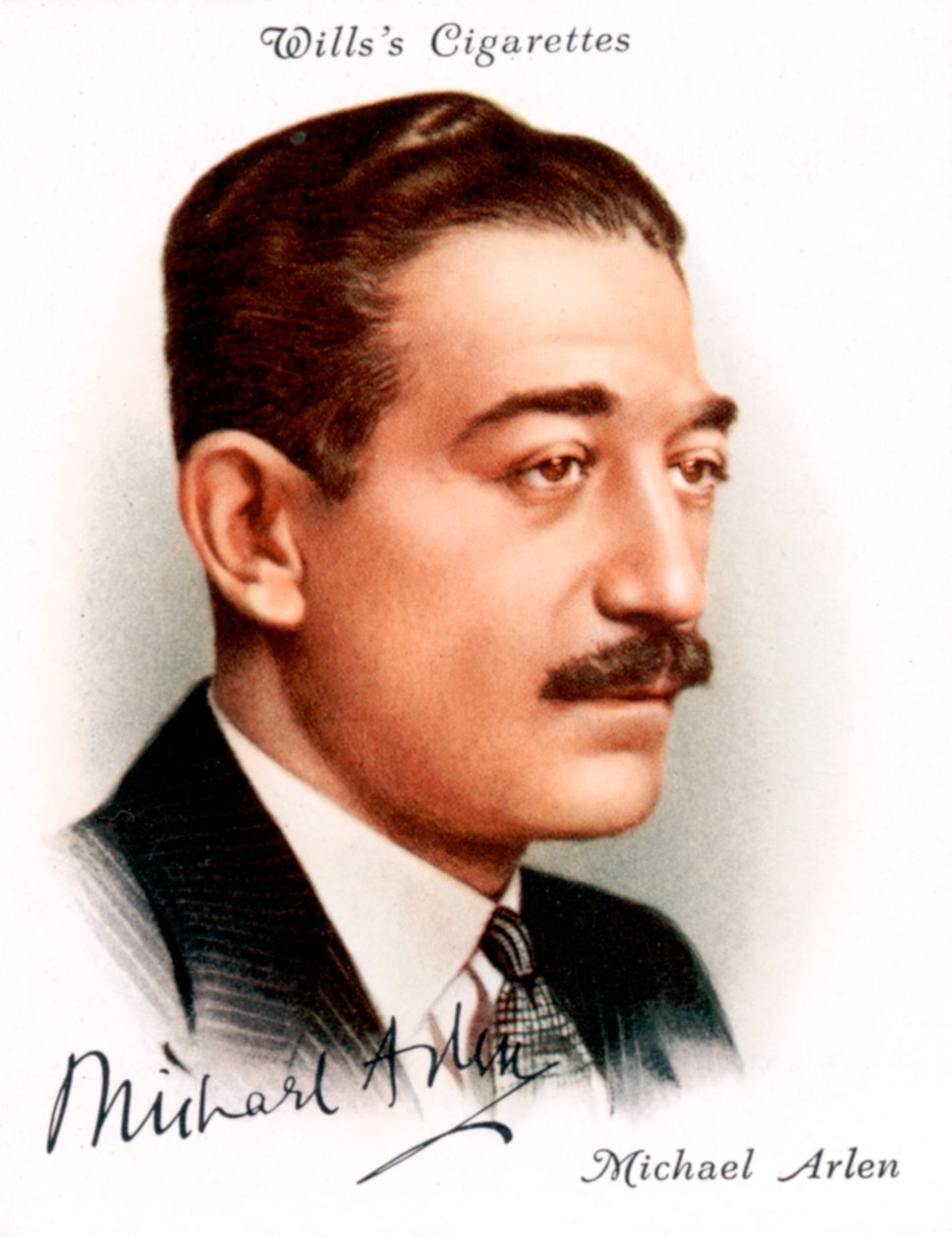 Michael Arlen 1895-1956, brittiläinen kirjailija ja armenialaisten kirjailija, 1937 tekijältä Unbekannt