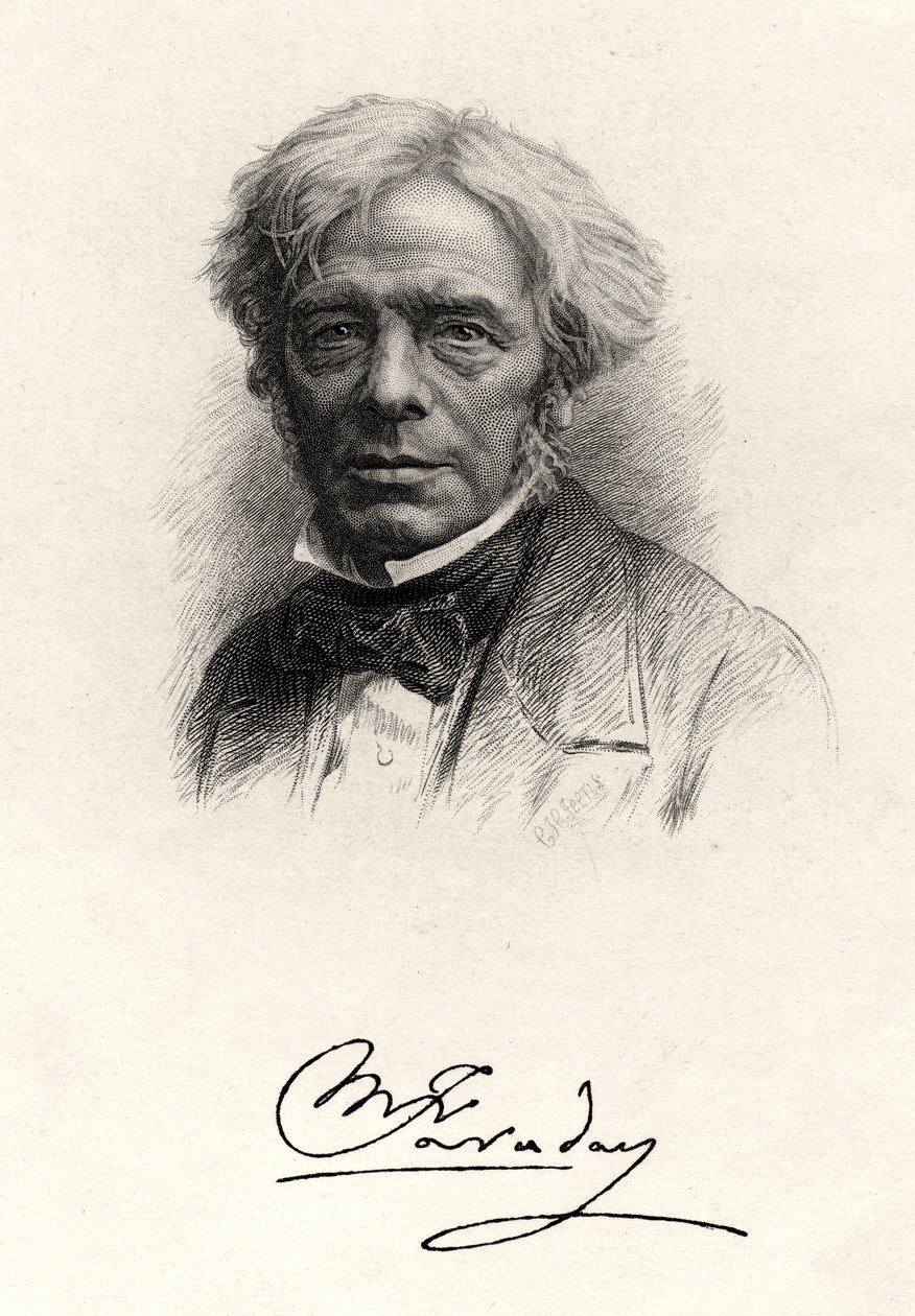 Michael Faraday, brittiläinen fyysikko ja kemisti, 1931 tekijältä Unbekannt