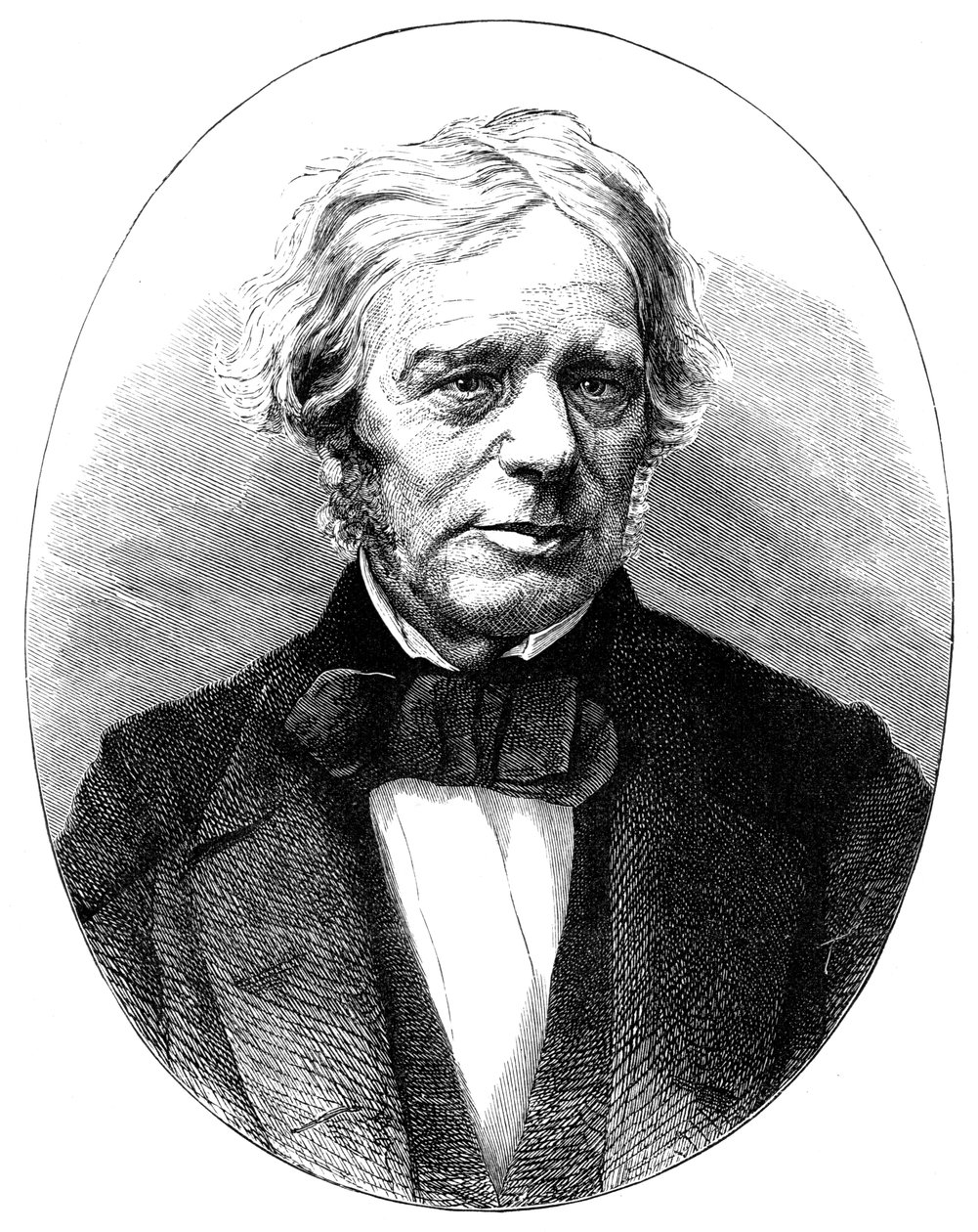 Michael Faraday, brittiläinen fyysikko ja kemisti, 1800-luku tekijältä Unbekannt